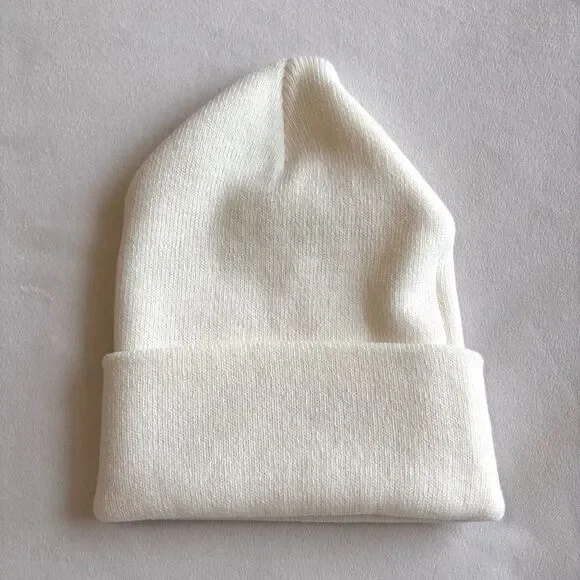 White Carhartt Beanie Hat - Picture 2 of 2